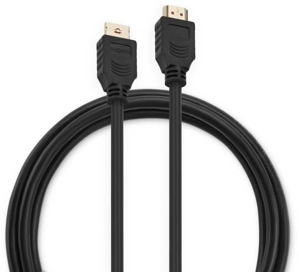 Кабель аудио-видео Buro HDMI 1.4 HDMI (m)/HDMI (m) 1.5м. Позолоченные контакты черный (BHP1.5M)