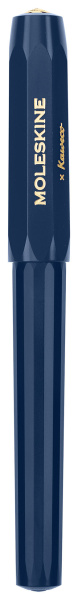 Ручка шариков. Moleskine Kaweco (KAWBALLPENBLUE) синий d=1мм син. черн. подар.кор.