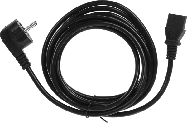 Кабель KingPrice KP-PC-Euro-C13-3m Евровилка IEC C13 3м черный