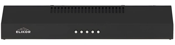 Вытяжка встраиваемая Elikor ECO BK 50 черный управление: кнопочное (2 мотора)