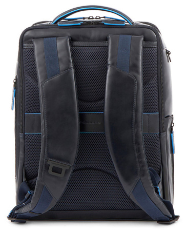 Рюкзак мужской Piquadro Blue Square Revamp CA4818B2V/N черный кожа