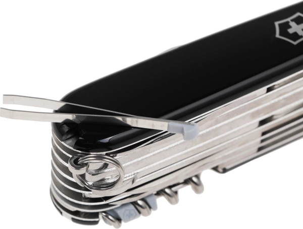 Нож перочинный Victorinox SwissChamp (1.6795.3) 91мм 33функц. черный карт.коробка