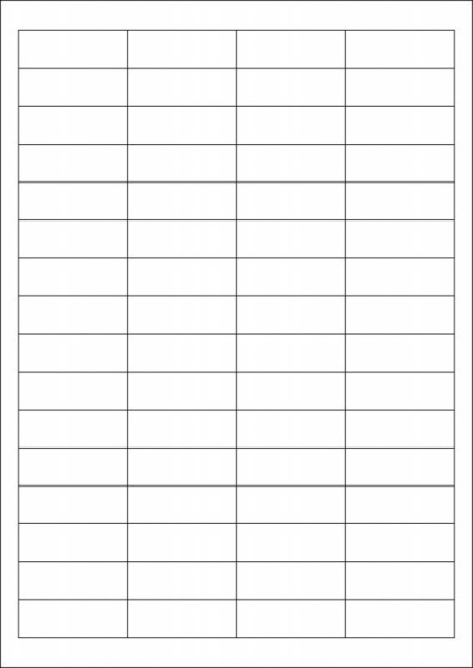 Этикетки Lomond 2100205 A4 16.9x48.5мм/50л./белый