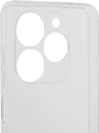 Чехол (клип-кейс) BoraSCO для Tecno Spark 20C 72689 прозрачный