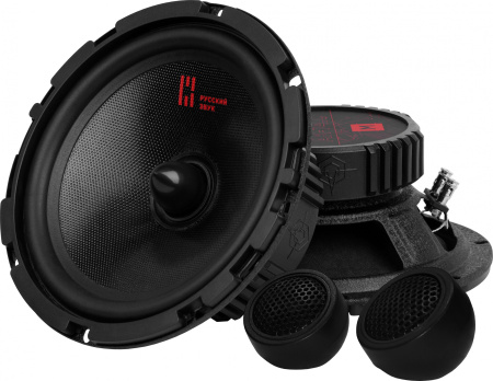 Колонки автомобильные Ural АК-74.С М (без решетки) 210Вт 91дБ 4Ом 16.5см (6 1/2дюйм) (ком.:4кол.) компонентные двухполосные