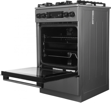 Плита Комбинированная Gorenje GK5C65XV нержавеющая сталь (без крышки) реш.чугун