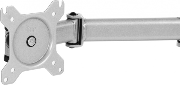 Кронштейн для мониторов Cactus CS-VM-D29-AL серебристый 13"-27" макс.8кг настольный поворот и наклон