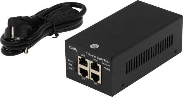 Инжектор PoE Cudy POE220 10/100/1000BASE-T 30Вт 54В(DC)