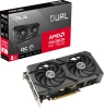 Видеокарта Asus PCI-E DUAL-RX7600-O8G-EVO AMD Radeon RX 7600 8Gb 128bit GDDR6 2280/18000 HDMIx1 DPx3 HDCP Ret