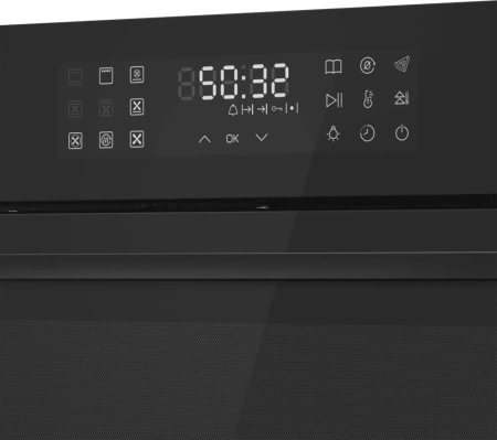 Духовой шкаф Электрический Maunfeld EOEH7615B черный