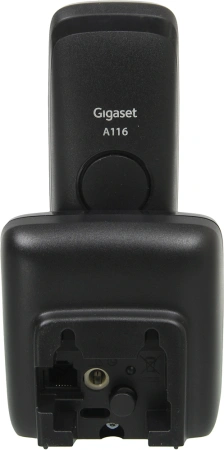 Р/Телефон Dect Gigaset A116 RUS черный АОН