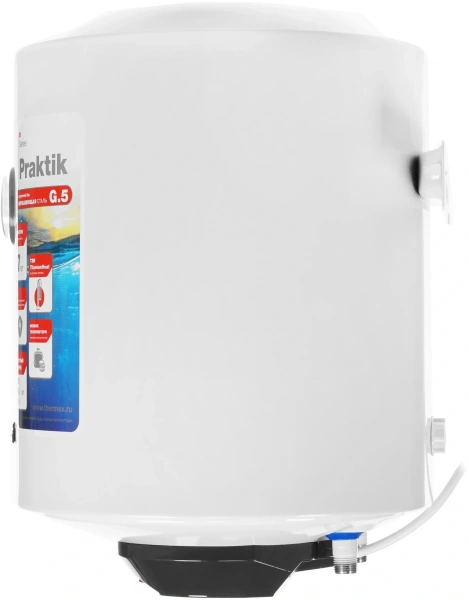 Водонагреватель Thermex Praktik 30 V Slim 2.5кВт 30л электрический настенный/белый