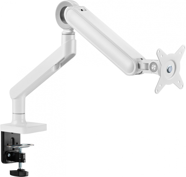 Кронштейн для мониторов Ultramounts UM719W белый 17"-35" макс.10.5кг крепление к столешнице поворот