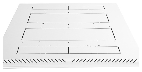Шкаф коммутационный ЦМО (ШТК-М-22.6.6-3ААА) напольный 22U 600x600мм пер.дв.металл металл 2 бок.пан. 330кг серый 55кг 1140мм