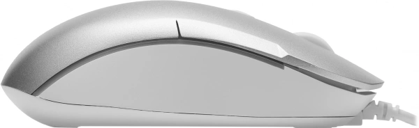 Мышь A4Tech Fstyler FM26S серебристый/белый оптическая (1600dpi) silent USB для ноутбука (4but)