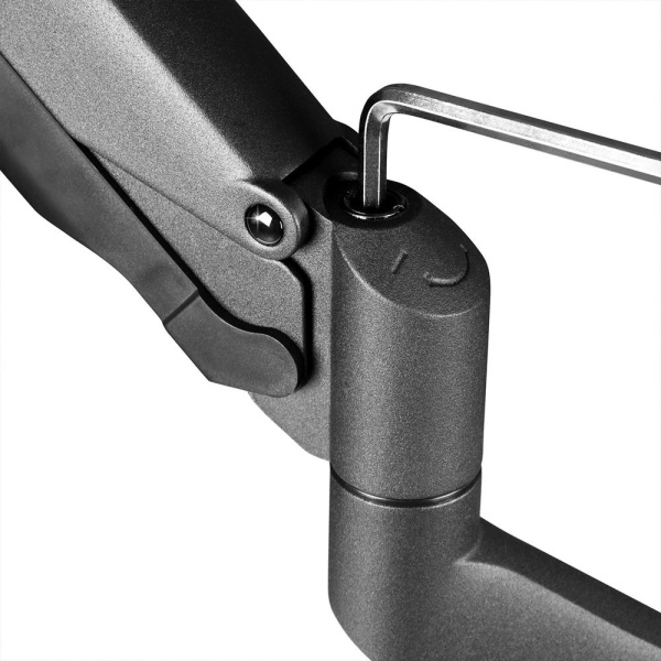 Кронштейн для мониторов Onkron G100 черный 13"-32" макс.9кг настольный поворот и наклон верт.перемещ.