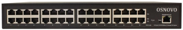Инжектор PoE Osnovo Midspan-16/250RGM