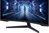 Монитор Samsung 34" Odyssey G5 C34G55TWWI черный VA LED 1ms 21:9 HDMI матовая 250cd 178гр/178гр 3440x1440 165Hz DP UW 5.6кг