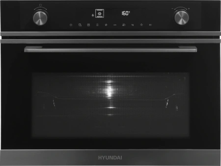 Духовой шкаф Электрический Hyundai HMEO 6540 DX черный