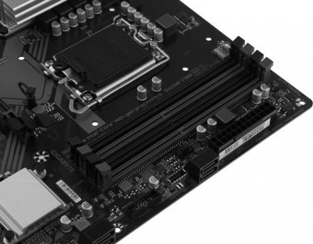 Материнская плата Gigabyte B760M D3HP DDR4 Soc-1700 Intel B760 4xDDR4 mATX AC`97 8ch(7.1) GbLAN RAID+VGA+HDMI+DP