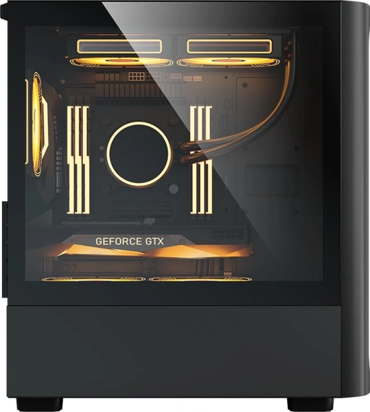 Корпус Formula Air Mesh G3 черный без БП mATX 4x120mm 2x140mm 2xUSB3.0 audio bott PSU