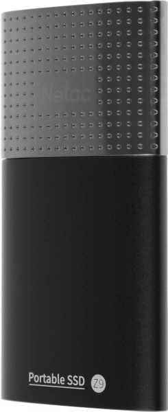 Накопитель SSD Netac USB-C 2000Gb NT01Z9-002T-32BK Z9 1.8" черный