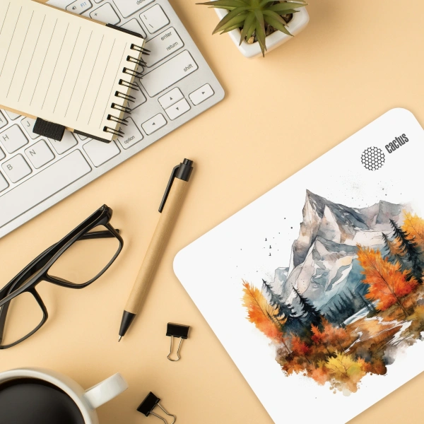 Коврик для мыши Cactus Autumn mountains 220x180x2мм (CS-MP-P10XS)