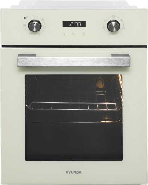 Духовой шкаф Электрический Hyundai HEO 45411 BE стекло бежевое