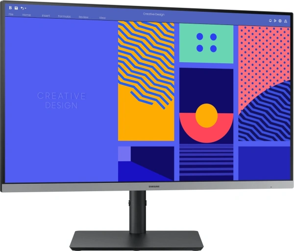 Монитор Samsung 27" S27C430GAIXCI черный IPS LED 4ms 16:9 HDMI матовая HAS Piv 1000:1 250cd 178гр/178гр 1920x1080 100Hz VGA FHD USB 5.6кг