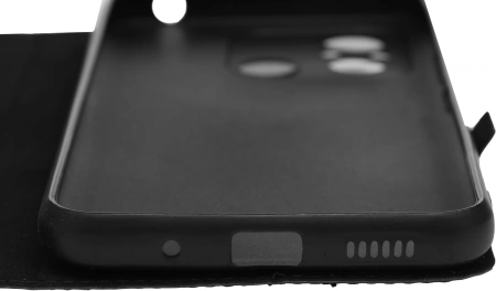 Чехол (флип-кейс) BoraSCO для Xiaomi Redmi 12C 71695 черный
