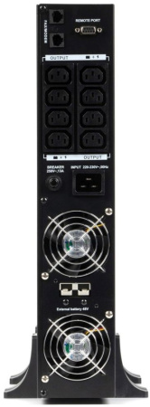 Источник бесперебойного питания Бастион Rapan-UPS 3000-Rack-IN-4X9-E 2100Вт 3000ВА черный