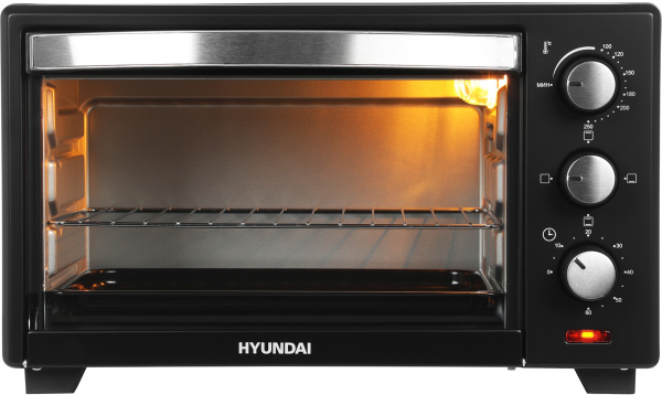 Мини-печь Hyundai MIO-HY090 20л. 1380Вт черный