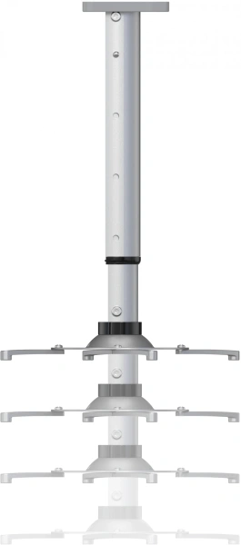 Кронштейн для проектора Cactus CS-VM-PR05L-AL серебристый макс.10кг потолочный поворот и наклон