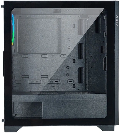 Корпус Azza Hive черный без БП ATX 1x120mm 2xUSB2.0 1xUSB3.0 audio bott PSU