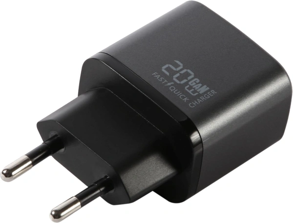 Сетевое зар./устр. Redline Pro XC-1 20W 3A (PD) универсальное черный (УТ000038326)