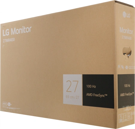 Монитор LG 27" 27MR400-B IPS FHD чер 5ms HDMI VGA 100Hz 250cd