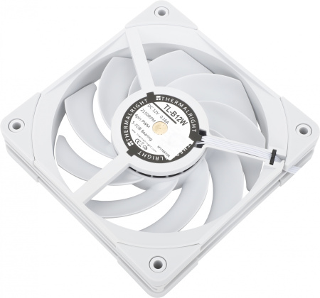 Вентилятор для корпуса Thermalright TL-B12-W 120х120x25.6 белый 4-pin 28.1дБ Ret