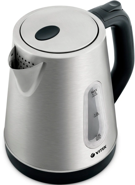 Чайник электрический Vitek VT-7038 1.8л. 2200Вт сталь корпус: металл