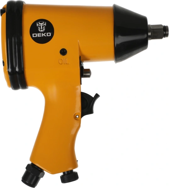 Гайковерт Deko DKPT01 SET 3 142л/мин красный/черный