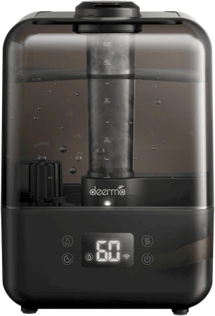 Увлажнитель воздуха Deerma DEM-F15W 24Вт (ультразвуковой) черный/черный