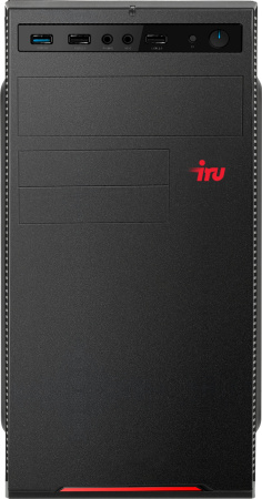 ПК IRU Home 320A5SE MT Ryzen 3 PRO 4350G/8Gb/SSD256Gb RGr/DOS/черный