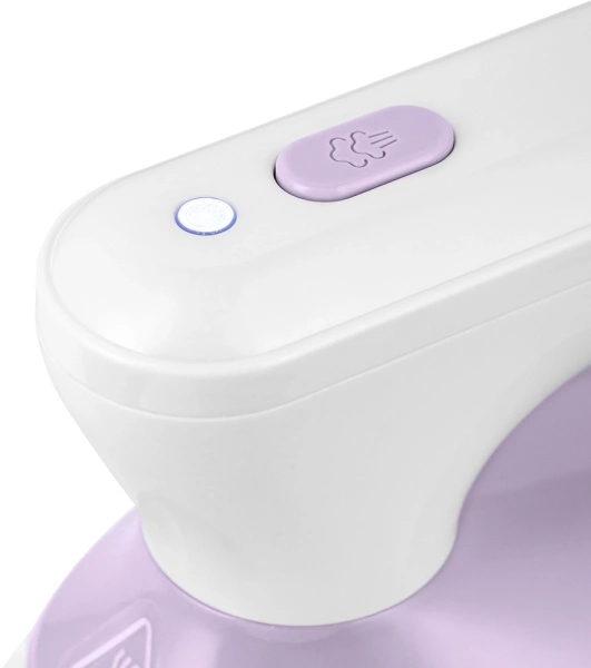 Отпариватель ручной Kitfort КТ-9257 1500Вт белый/сиреневый