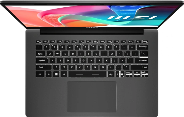 Ноутбук MSI Modern 14 F13MG-208RU Core i7 1355U 16Gb SSD512Gb Intel Iris Xe graphics 14" IPS FHD (1920x1080) Windows 11 Professional grey WiFi BT Cam (9S7-14S121-208)