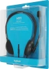 Наушники с микрофоном Logitech H111 серый 2.35м накладные (981-000588)