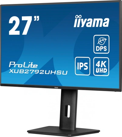 Монитор Iiyama 27" ProLite XUB2792UHSU-B6 черный IPS LED 16:9 HDMI M/M матовая HAS Piv 1300:1 350cd 178гр/178гр 3840x2160 60Hz DP 4K USB 6.3кг