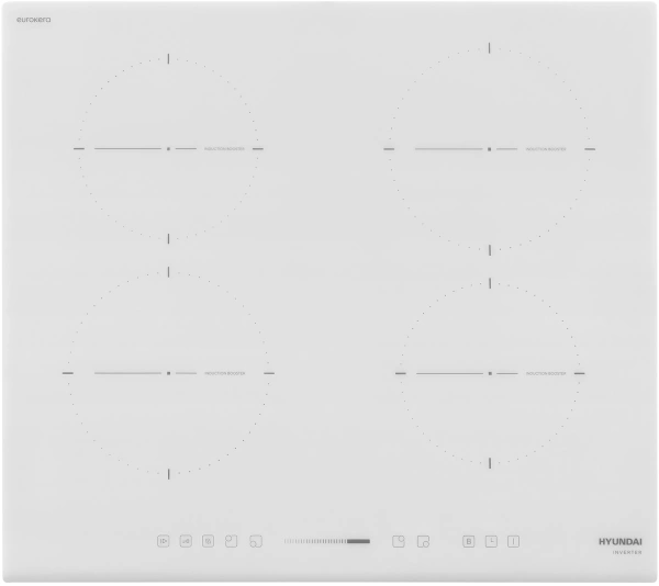 Индукционная варочная поверхность Hyundai HHI 6752 WG белый