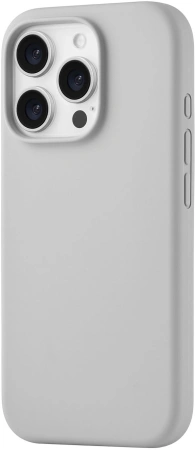 Чехол (клип-кейс) uBear для Apple iPhone 16 Pro Touch with MagSafe светло-серый (CS408LG63PTH-I24M)