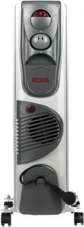 Радиатор масляный Ресанта ОМ-9АВ 2400Вт белый