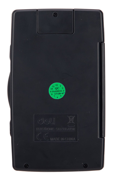 Калькулятор научный Deli E1711 черный 8+2-разр.