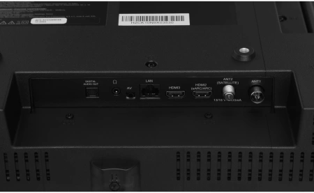 Телевизор LED Hyundai 40" H-LED40BS5100 WebOS Frameless Metal черный/серый FULL HD 60Hz DVB-T DVB-T2 DVB-C DVB-S DVB-S2 USB WiFi Smart TV